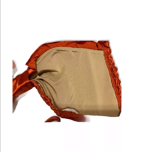 Victorias Secret Triangle Sexy Silk Ruffles Top S - Picture 6 of 8